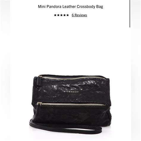 givenchy mini pandora replica|Givenchy mini Pandora leather crossbody.